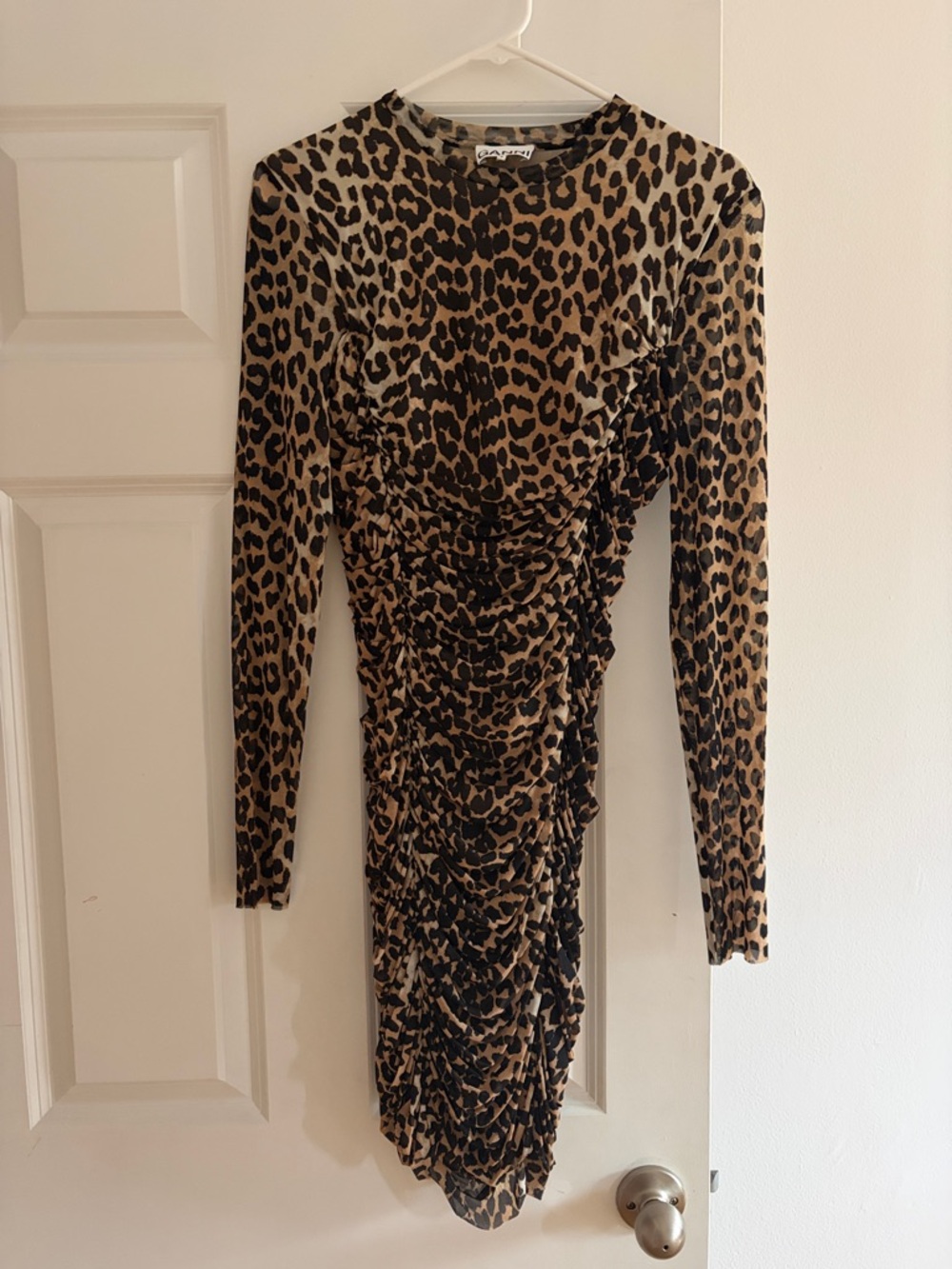 GANNI mesh leopard print dress - never worn - Picture 2 of 4